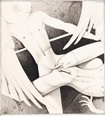 SADAO HASEGAWA (1945-1999) Angels.